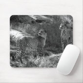 Gepard-Mausunterlage Mousepad (Mit Mouse)