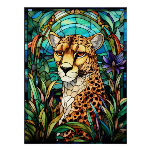 Gepard Poster (Vorderseite)