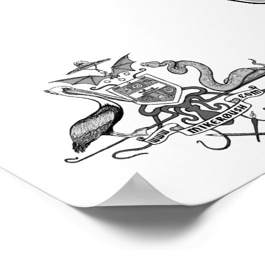 Gepard Poster (Ecke)