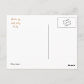 Gepard Postkarte (Rückseite)