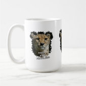 Gepard schnell und furchtlos kaffeetasse (Links)