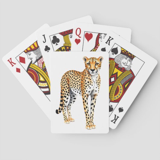 Gepard Spielkarten (Rückseite)