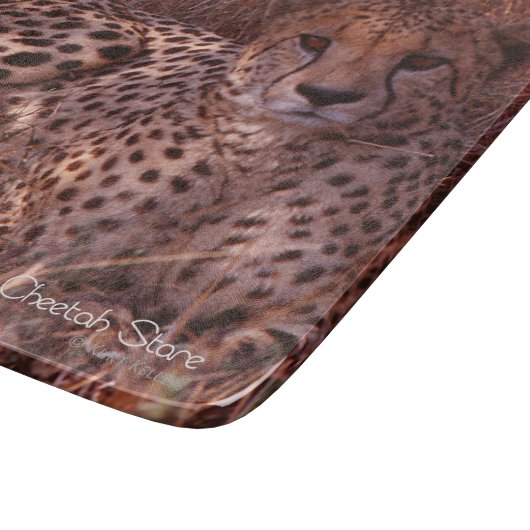 Gepard-Starren Schneidebrett (Ecke)