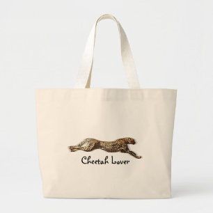 Gepard-Tasche Jumbo Stoffbeutel