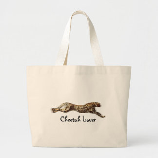 Gepard-Tasche Jumbo Stoffbeutel
