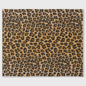 Gepard-Tierdruck Geschenkpapier (Flach)