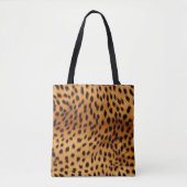 Gepard Tierfell Tasche (Vorderseite)