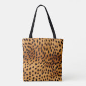 Gepard Tierfell Tasche (Rückseite)
