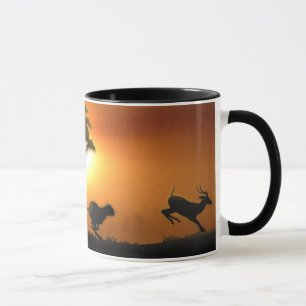 Gepard und Gazelle Tasse