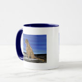 Gepard unter dem blauen Himmel Tasse (Vorderseite Links)