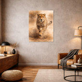 Gepard — Unverblümte Geschwindigkeit Poster