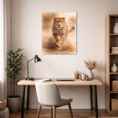 Gepard — Unverblümte Geschwindigkeit Poster