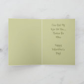 Gepard-Valentinsgruß-Karte Feiertagskarte (Innenseite)