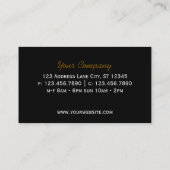 Gepard Visitenkarte (Rückseite)