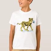 Gepard-wilde Tier-Kindert-shirt T-Shirt (Vorderseite)