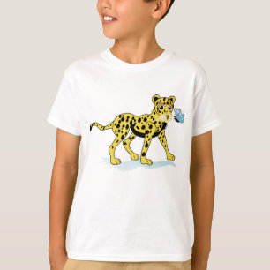 Gepard-wilde Tier-Kindert-shirt T-Shirt