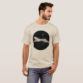 Geparde in der Nacht T-Shirt (Vorne ganz)