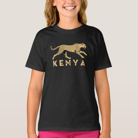 Geparde in Kenia T-Shirt (Vorderseite)
