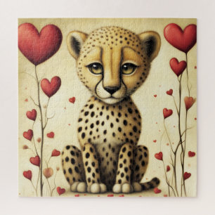 Geparde Liebe 2 Puzzle