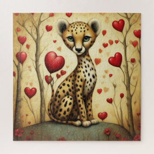 Geparde Liebe 3 Puzzle