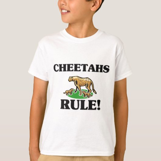 GEPARDE Regel! T-Shirt (Vorderseite)