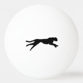 Geparde Tischtennisball (Vorderseite)