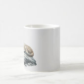 Geparden auf einem Felsen Kaffeetasse (Mittel)