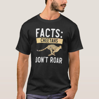 Geparden brüllen nicht Wildlife-Tierpfleger   T-Shirt