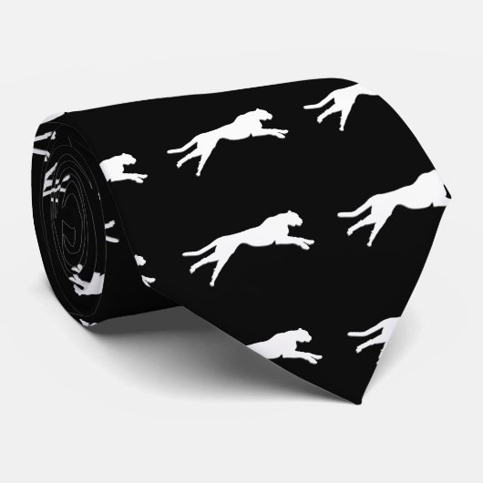 Geparden Krawatte (Gerollt)