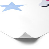 Geparden Mädchen 2000er Nostalgie-Rabe-Symone Poster (Ecke)