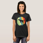 Geparden mit Retrofarben T-Shirt (Vorne ganz)