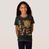 Geparden mit Tierinstinkt geborener Wildleopardenk T-Shirt (Vorne ganz)