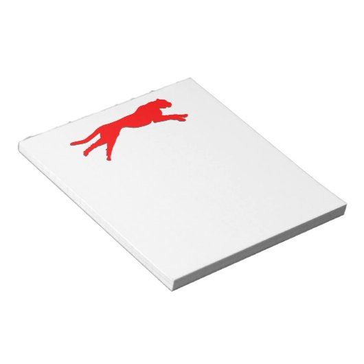 Geparden Notizblock (angewinkelt)