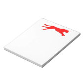 Geparden Notizblock (Rotiert)