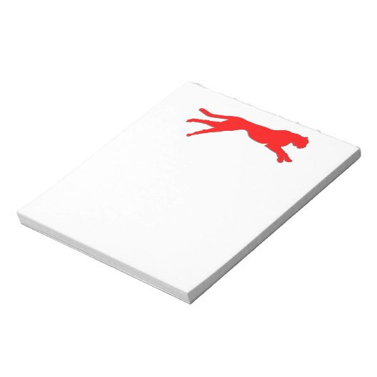Geparden Notizblock (Rotiert)