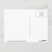 Geparden Postkarte (Rückseite)