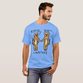Geparden Retro T-Shirt (Vorne ganz)