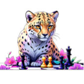 Geparden Schach - Schnellstes Tier der Erde T-Shirt