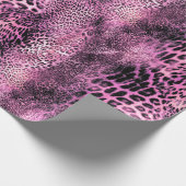 Geparden-Skin-Pattern-Geschenkpapier Geschenkpapier (Ecke)