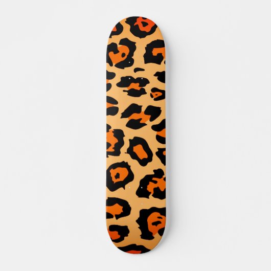 Geparden-Skin-Skateboard Skateboard (Vorne)