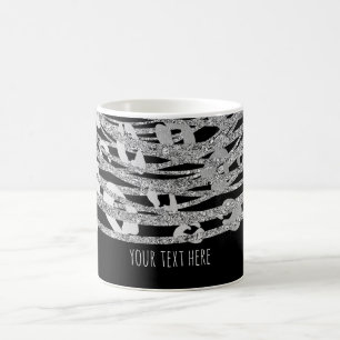 Gepardendruck Exotischer Tierdruck Golden Glam Kaffeetasse