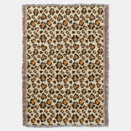 Gepardhautmuster Decke (Vorderseite Vertikal)
