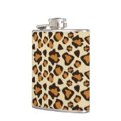 Gepardhautmuster Flachmann (Links)