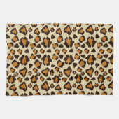 Gepardhautmuster Geschirrtuch (Horizontal)