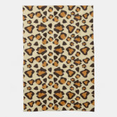 Gepardhautmuster Geschirrtuch (Vertikal)