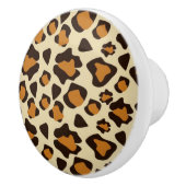 Gepardhautmuster Keramikknauf (Rechts)
