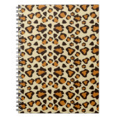 Gepardhautmuster Notizblock (Vorderseite)