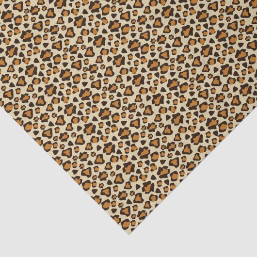 Gepardhautmuster Seidenpapier (Ausschnitt)