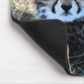 Gepardjungs-Mausunterlage Mousepad (Ecke)