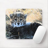 Gepardjungs-Mausunterlage Mousepad (Mit Mouse)